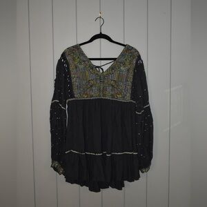 Free People Embroidered Tunic/Dress
